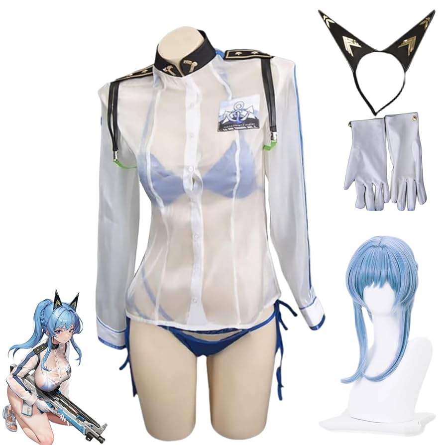 NIKKE 水着ヘルム コスプレ衣装+ウィッグ NIKKE 水着 ヘルム コスプレ ウィッグ - メルカリ